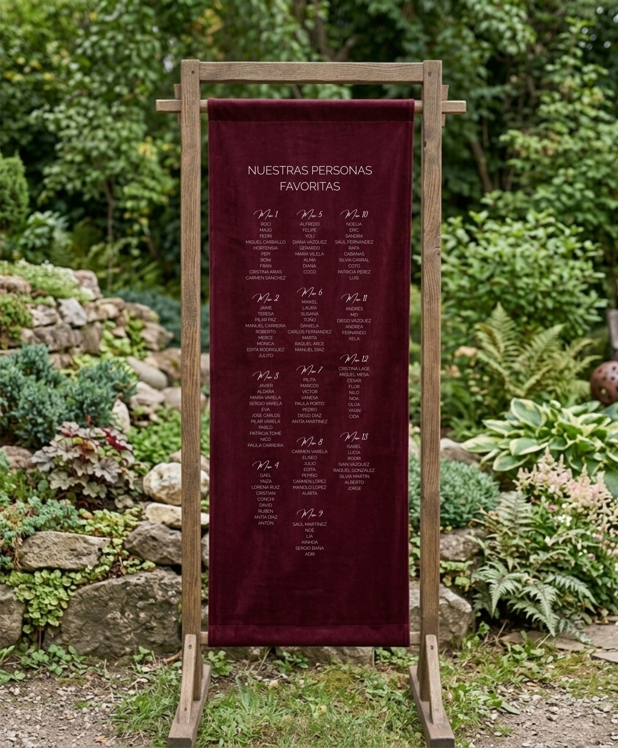 Banderolas Seating Plan - Imagen 2