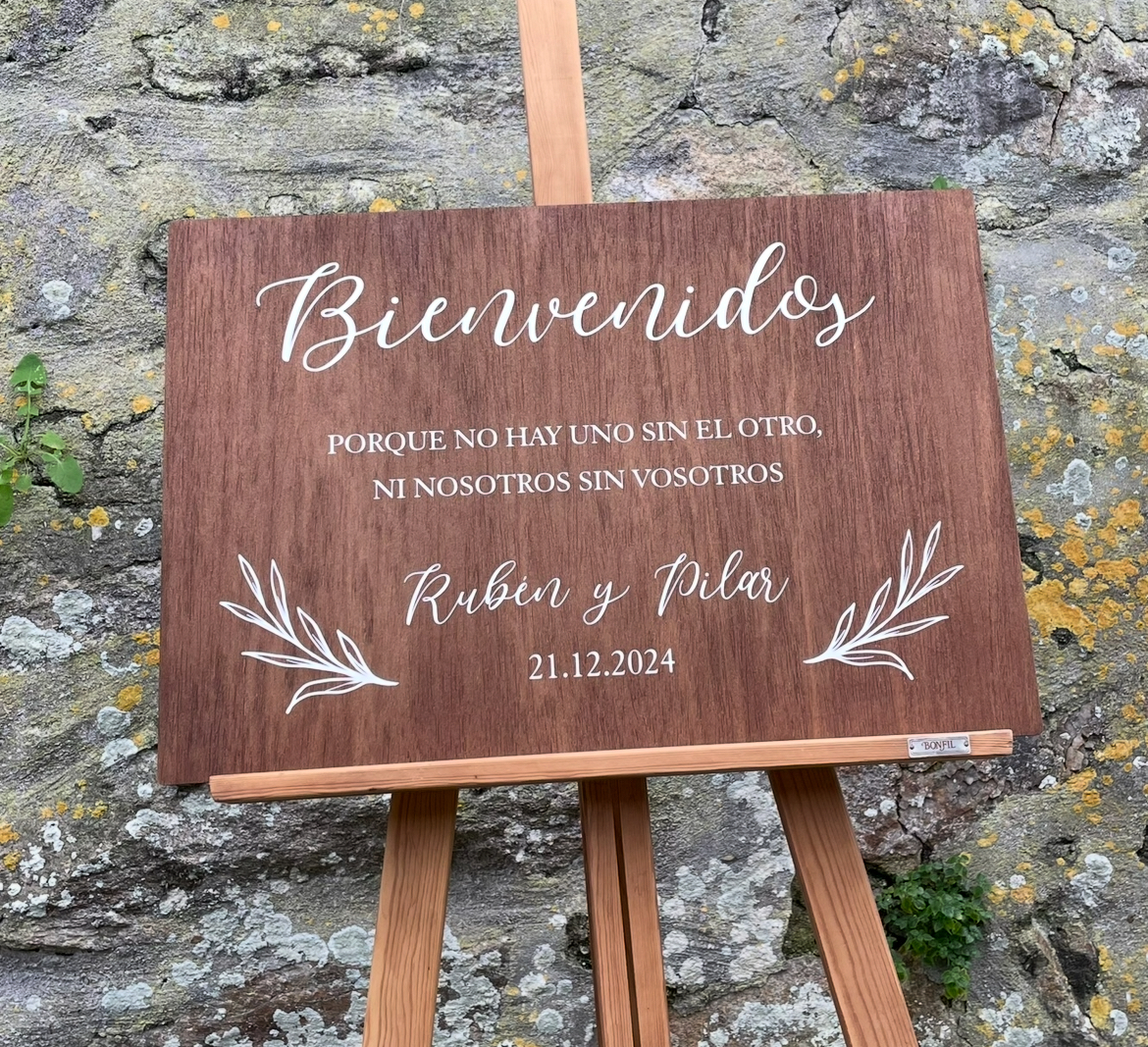 Cartel Madera Personalizado - Imagen 2